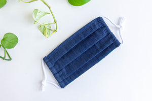 Face mask Blue Denim